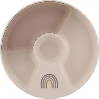 Mepal Sunshine & Rainbow Vakjesbord Crème crème Kunststof Kinderservies