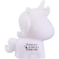 TEXTILOMANIE LED-nachtlampje voor kinderen, eenhoorn, 10x7,5 cm