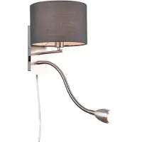 TRIO Wandlamp Hotel met leeslamp