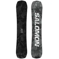 Salomon Snowboard - Snowboards - Craft 2027 voor Heren van Hout - Maat 157W cm - Zwart