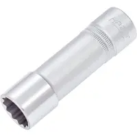 Hazet Dopsleutel 900TZ-18 · 1/2 inch (12,5 mm) vierkant hol · Buitentwaalfkant tractieprofiel · SW 18 mm
