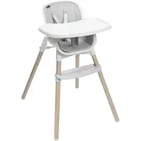 Chicco Baby Stoel Zest Plus - Hout, Grijs