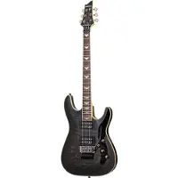 Schecter Omen Extreme 6 FR See-Thru Black elektrische gitaar