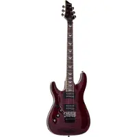 Schecter Omen Extreme 6 FR Black Cherry LH linkshandige elektrische gitaar