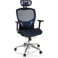 Hjh OFFICE VENUS ONE - High end bureaustoel Blauw