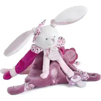 Doudou et Compagnie Doudou attache-sucette cerise - 17 cm
