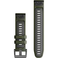 Garmin QuickFit Siliconen bandje - QuickFit 22 mm aansluiting - Moss / Graphite