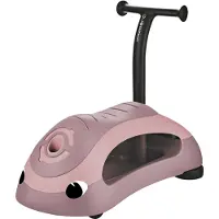 Globber Loopwagen - Walk 'n roll - Van 6 tot 36 maanden - 2in1 Zitten en Wandelen - Berry paars