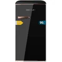 Cecotec Bolero CoolMarket TT Origin, 95 liter, vrijstaand, , 40 dB, SN-ST, zwart