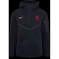 Nike FC Barcelona Tech Fleece Vest 2026-2027 Donkerblauw Zwart Geel Roze