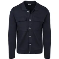 No-excess Gebreid vest navy