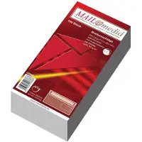 Mailmedia briefumschlag offset wei§, din lang, mit fenster 22866 0