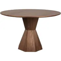 Zuiver Lotus Eettafel Walnootfineer - Bruin