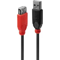 Lindy 42817 USB 2.0 Aktiv-Verlängerung Slim, 5m