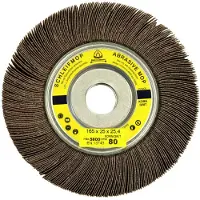 Klingspor 221591 SM 611 W schuurmopper LS 309 X, 165 x 25 x 25,4 mm korrel 180 Diameter 165 mm 5 stuk(s)