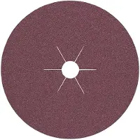 Klingspor Schuurschijf | d. 115 mm korreling 80 | voor hout / metaal | korund | 25 stuks - 10984