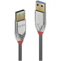 Lindy 36626 USB 3.0 kabel, type A/A, Cromo Line, mannelijk/mannelijk, 1 meter