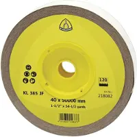 Klingspor Schuurpapierrol | 115 mm korreling 60 | voor metaal | korund | 1 stuk - 228151