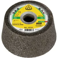 Klingspor 13727 C 16 R schuurkom, 110 x 55 x 22,23 mm gebogen C 16 R Supra Diameter: 11 cm 6 stuk(s)
