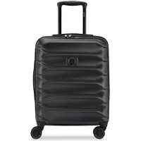 Delsey Meteor 4 wielen Cabinewagen 55 cm met uitbreidingsplooi grijs