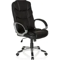 MyBuero RELAX BY155 - Thuiskantoor bureaustoel Zwart HJH OFFICE