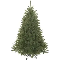 Triumph tree Bristlecone Kerstboom - Kerstversiering voor Binnen met Volle Uitstraling - Kunstboom met 916 Dennentakken en Kliksysteem - Kunststof PVC - H215 x Ø127 cm - Groen