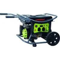 Pramac mobiele stroomgenerator WX 3200, benzine, tankinhoud 26 l, 2,5 kW, 230 V, 65 dB, handmatige start, 2 stopcontacten