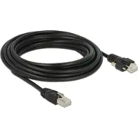 DeLOCK GigE Camera Cable RJ45 plug to RJ45 plug with screws Cat.6 S/FTP 5 m