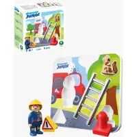 Playmobil brandweer puzzel speelgoed - Junior 72088 - educatief.