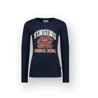 Vingino Meisjes T-shirt Janice Meisje Blauw 140