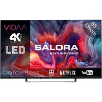 Salora FOD55UV - 55 inch 4K LED smart tv - HDR10 - Zwart
