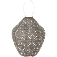Lumiz Lampion Mandela Taupe D 20 H 45 Cm