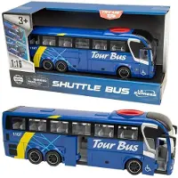 Askato Interactieve Autobus Speelgoed - Geluid & Licht - Schaal 1:16