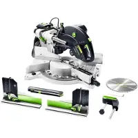 Festool KS 120 REB-Set-AS Kap- en afkortzaag 1600 W 260 mm