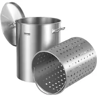Vevor roestvrijstalen soeppan 34 liter