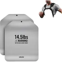 Vevor Gewichtsschijven voor Gewichtvesten 13,2 kg Set (2 x 6,6 kg)