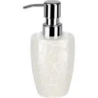 Spirella Zeepdispenser Darwin Pebble Grijs/wit
