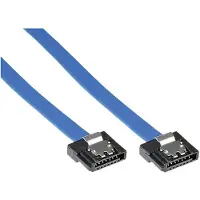 InLine Câble SATA 6Gb / s petit connecteur 0,5 m avec loquets