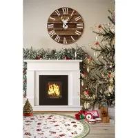 Home Collection Toy’s delight rond vloerkleed kerst creme- 160 cm rond