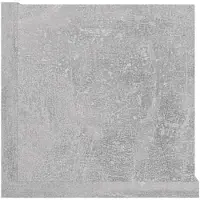 vidaXL Cd-wandschap 100x18x18 cm bewerkt hout betongrijs