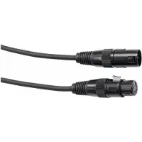 Eurolite DMX Verbindingskabel [1x XLR-stekker 5-polig - 1x XLR-stekker 5-polig] 1 m
