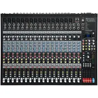 Omnitronic LMC-3242FX Console-mengpaneel Aantal kanalen:18 USB-aansluiting