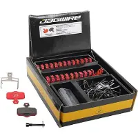 Jagwire Doos met 25 paar Avid DB / Elixir / XX / Sram DB Level remblokken || Maat: Sport Half-Metaal