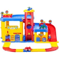Viking Toys - Viking City garage met 2 verdiepingen
