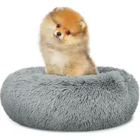 Leobert Universeel, zacht kussen voor honden en katten, 40 cm - lichtgrijs