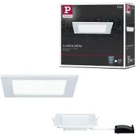 Paulmann LED-inbouwlamp voor badkamer LED LED vast ingebouwd 12 W IP44 Wit