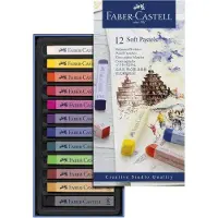 Faber Castell 128312 Cardboard Case Soft Zacht Pastel 12 Eenheden