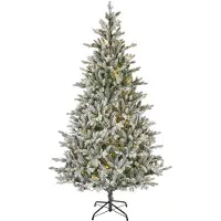 Everlands Allison bm prelit H180 D112 cm groen/wt/wit Everlands