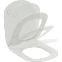 Ideal standard Slanke zadel "Tesi" met vertraagde sluiting