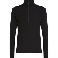 Icebreaker - Thermokleding - M Merino 175 Everyday LS Half Zip Black voor Unisex van Wol - Maat M - Zwart